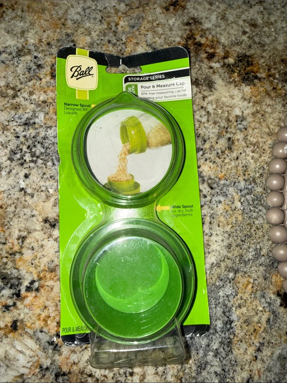 Ball Wide Mouth Pour & Measure Cap